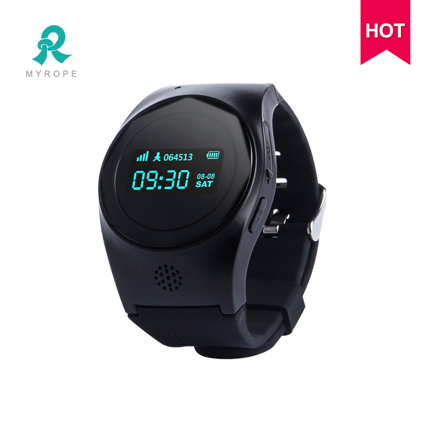 Mini GPS Tracker Watch for Kids and Elderly Sos Phone Call