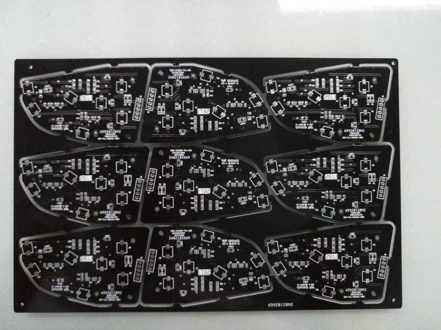 Double Side Black Solder Mask HASL Pb Free PCB