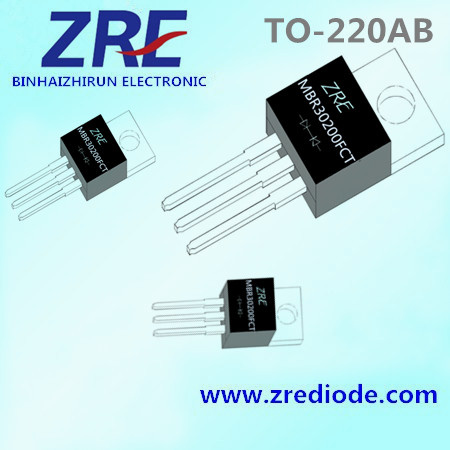 30A Mbr3020fct Thru Mbr30200fct Schottky Barrier Rectifier Diode to-220ab Package