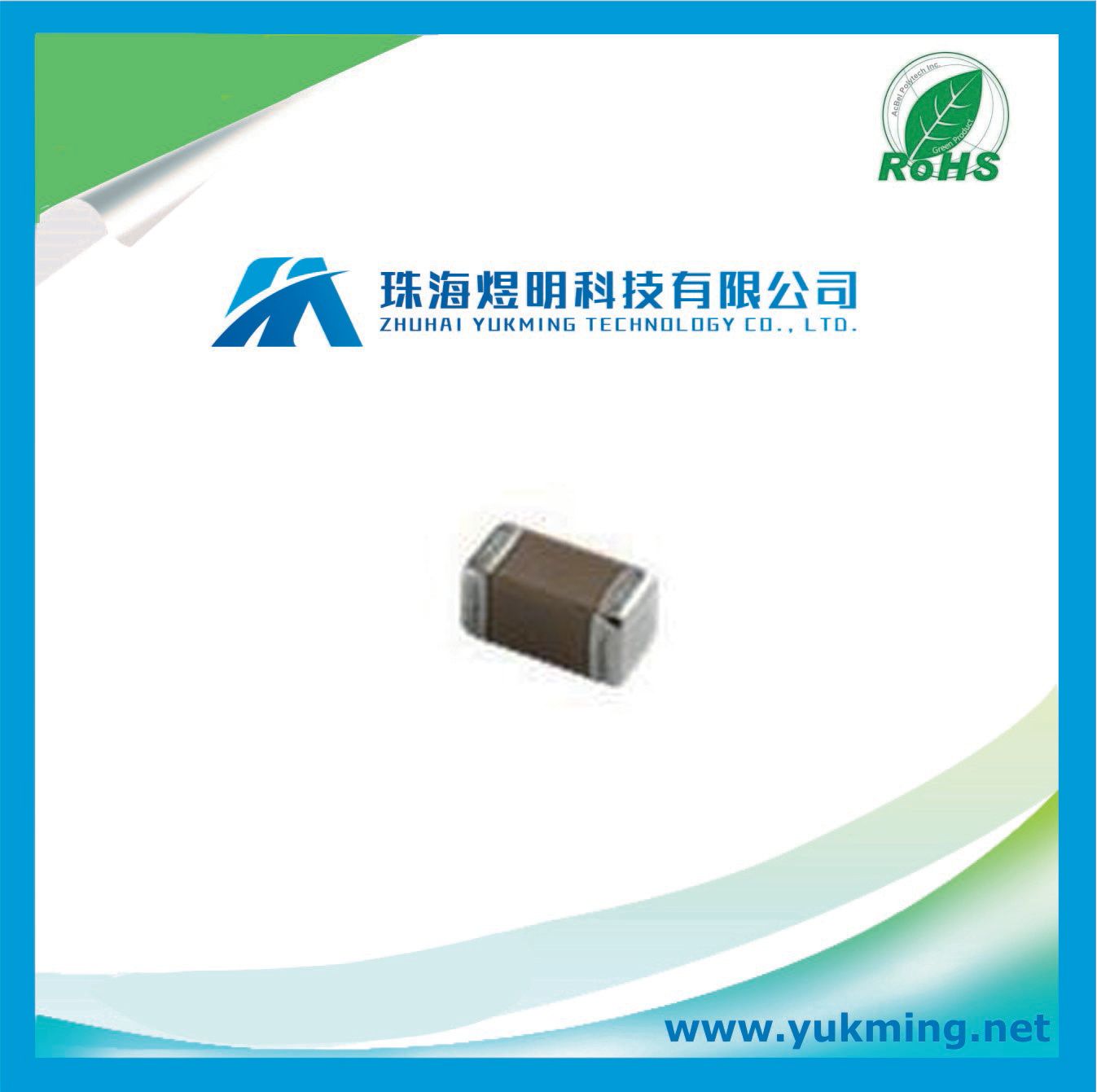 Multilayer Ceramic Capacitor Grm21br60j106me19L of Electronic Component