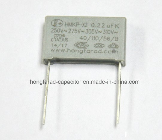 Cbb62 X2 Class Metallized Polypropylene Film Interference Suppression Capacitor MKP