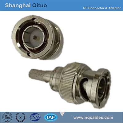 RF Connector BNC Straight Male Plug Crimp 75ohm (BNC-75-J-C-3)