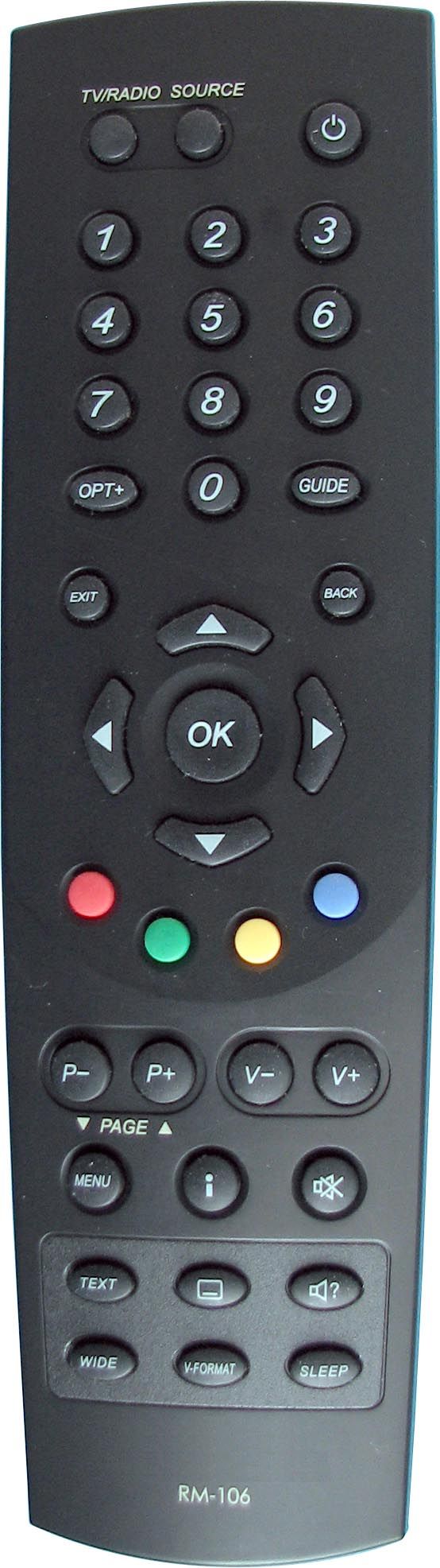 High Quality Remote Control for TV (RM-106)