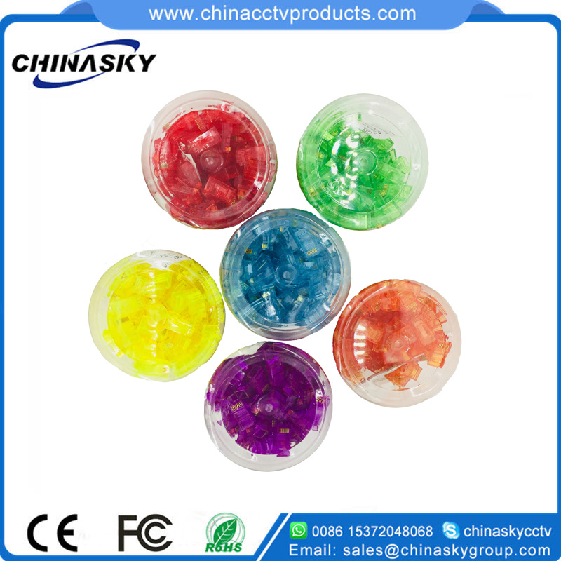 Multi-Color Cat5e UTP Cable 8p-8c RJ45 Connector (RJ45(5E)6C)