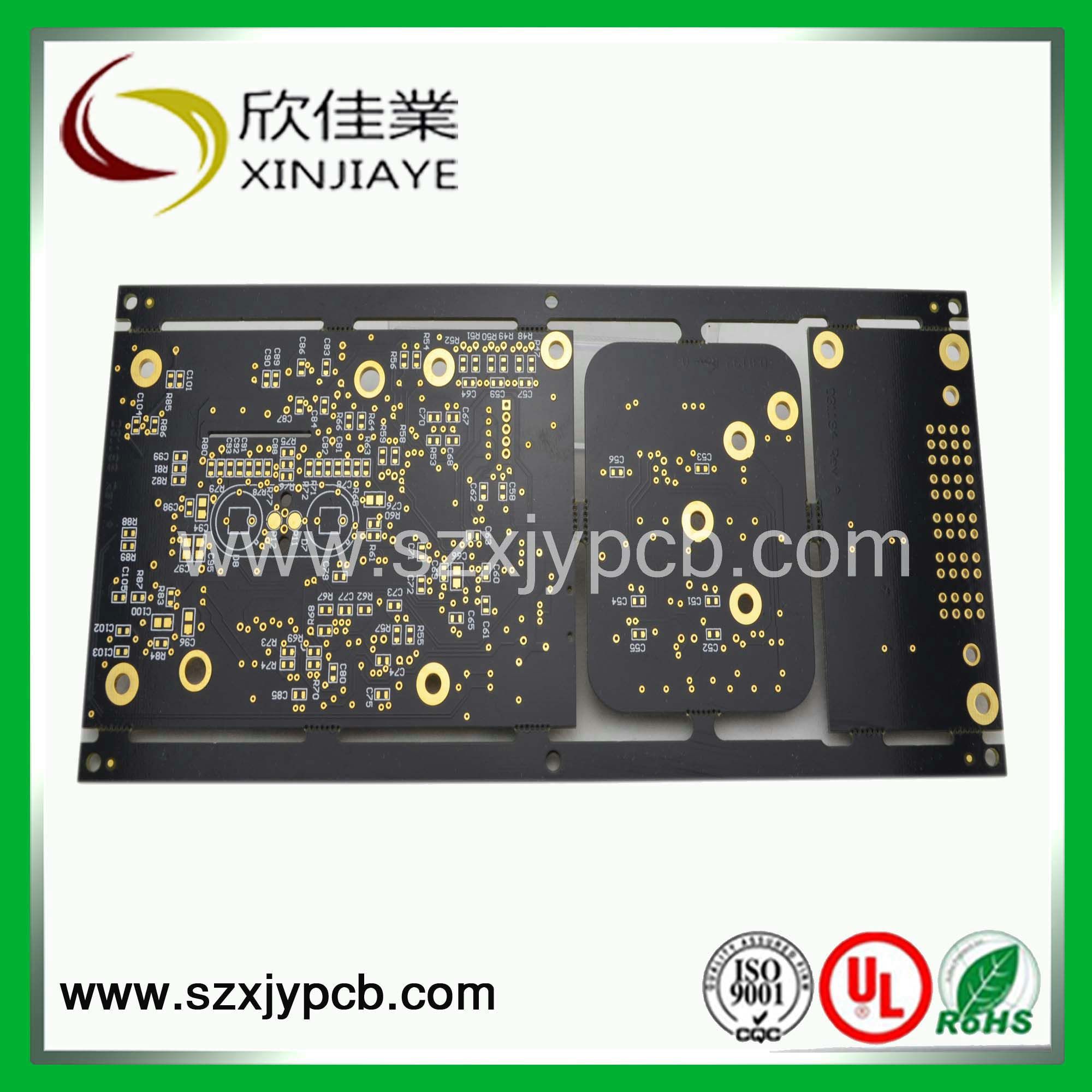 94V0 Fr4 Immersion Gold PCB for Temperature Control