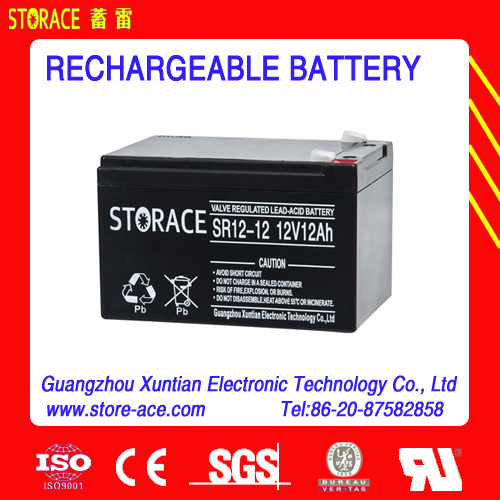 Sr12-12 12V12ah E-Toys Battery