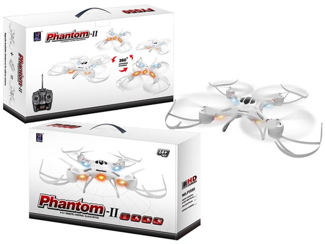 2.4G 4-Axis ABS Plastics RC Drone with HD Camera