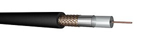 Copper Center Conductor Coaxial Cable Rg59-75ohms