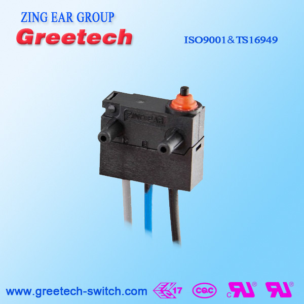 Subminiature Sealed Waterproof Micro Switch Used in Car and Toys