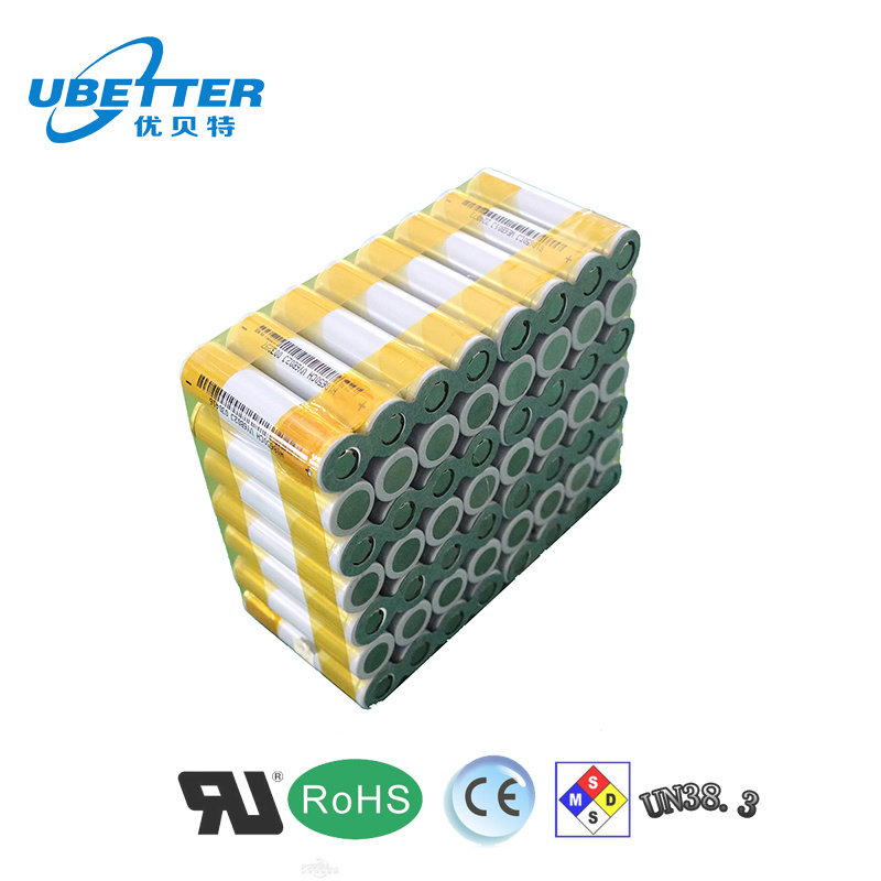 18650 24V 16ah Rechargeable Lithium Ion Battery for E-Drill
