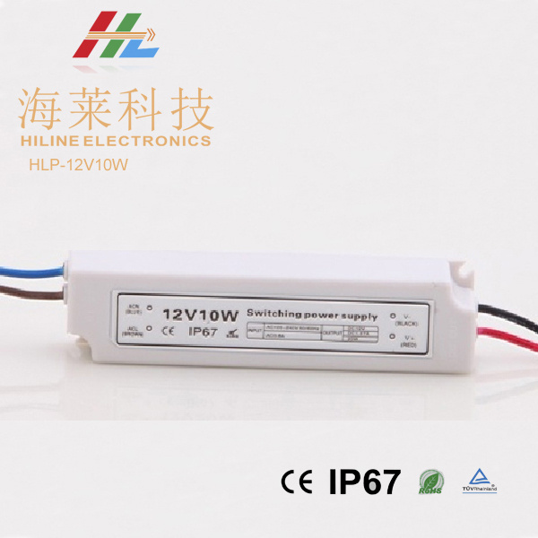 Plastic Driver 12V10W IP67