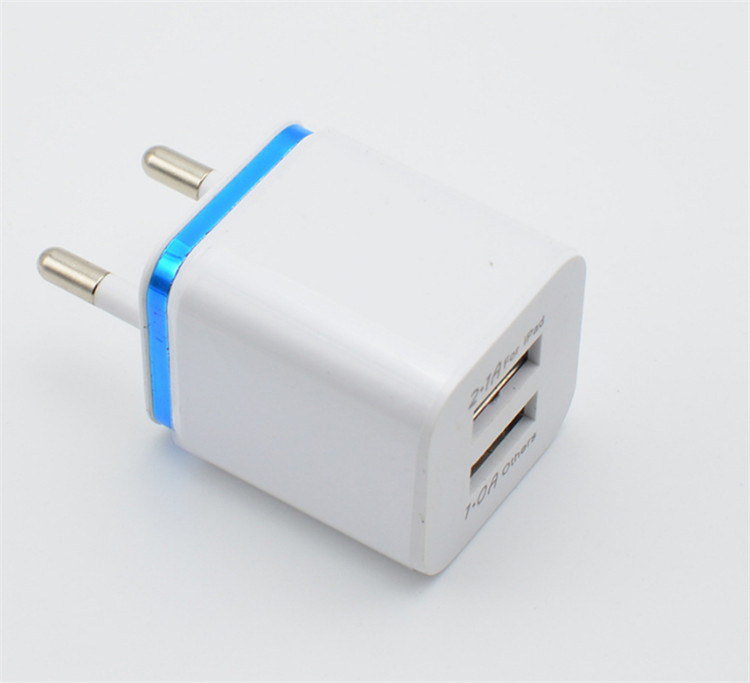 EU Plug USB Wall Charger for Cellphone