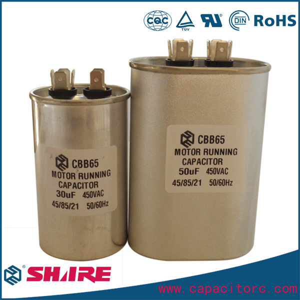 Cbb65 Anti-Explosion Capacitor Dual Air conditioner Capacitor