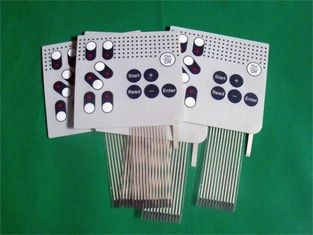 Metal Dome Rubber Membrane Switch Keypad, Push Button Membrane Switch