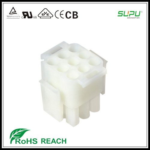 Series B Multi-Row White Female Connector