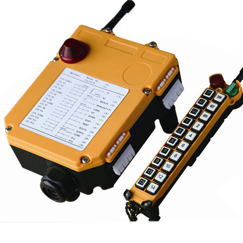 Henan Dirk New Products F21-20d RF Transmitter and Receiver Telecrane Remote Control