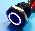 16mm Metal Pushbutton Switch with Momentary Function