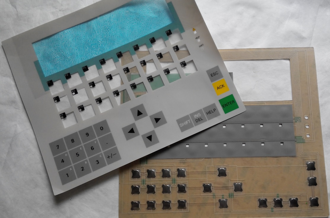 Tactile Buttons Bosch Membrane Keyborad Switch with Metal Domes