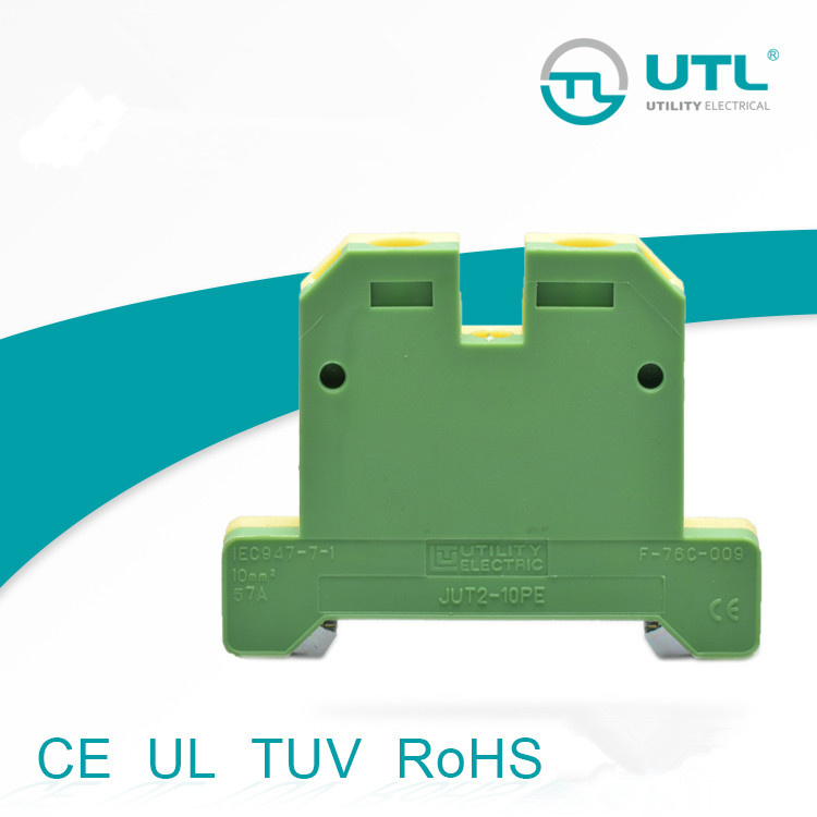 High Current Bus Bar Ground Terminal Block Connector