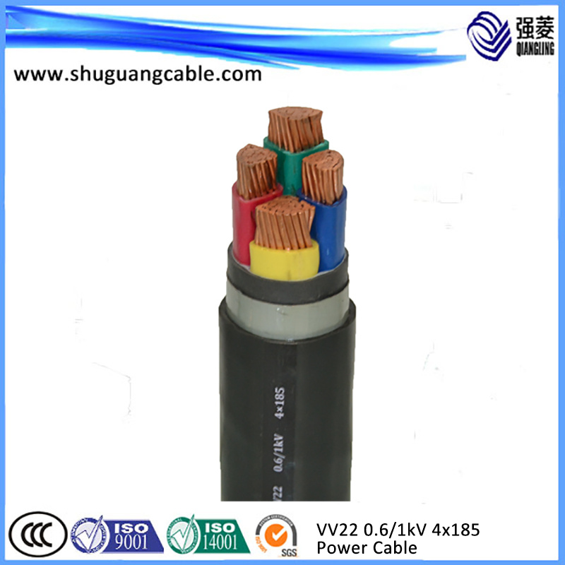 Low Voltage VV22 0.6/1kv 4*185 Power Cable