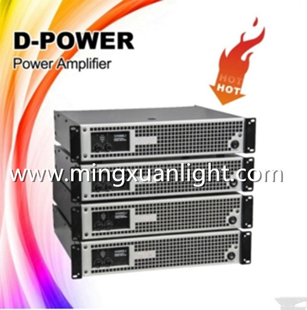 D-Power Series 350W-1500W Professional Power Amplifier