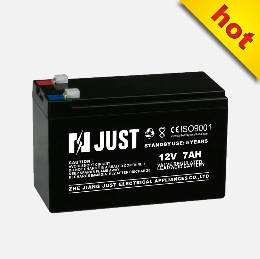 Solar Battery Deep Cycle Battery Storage Battery Rechargeable VRLA Battery 12V 7ah