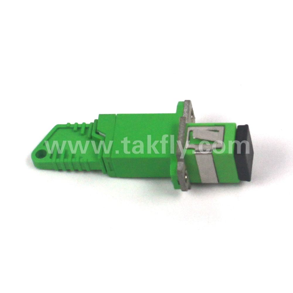 Takfly Single Mode E2000/APC Fiber Optical Adapter