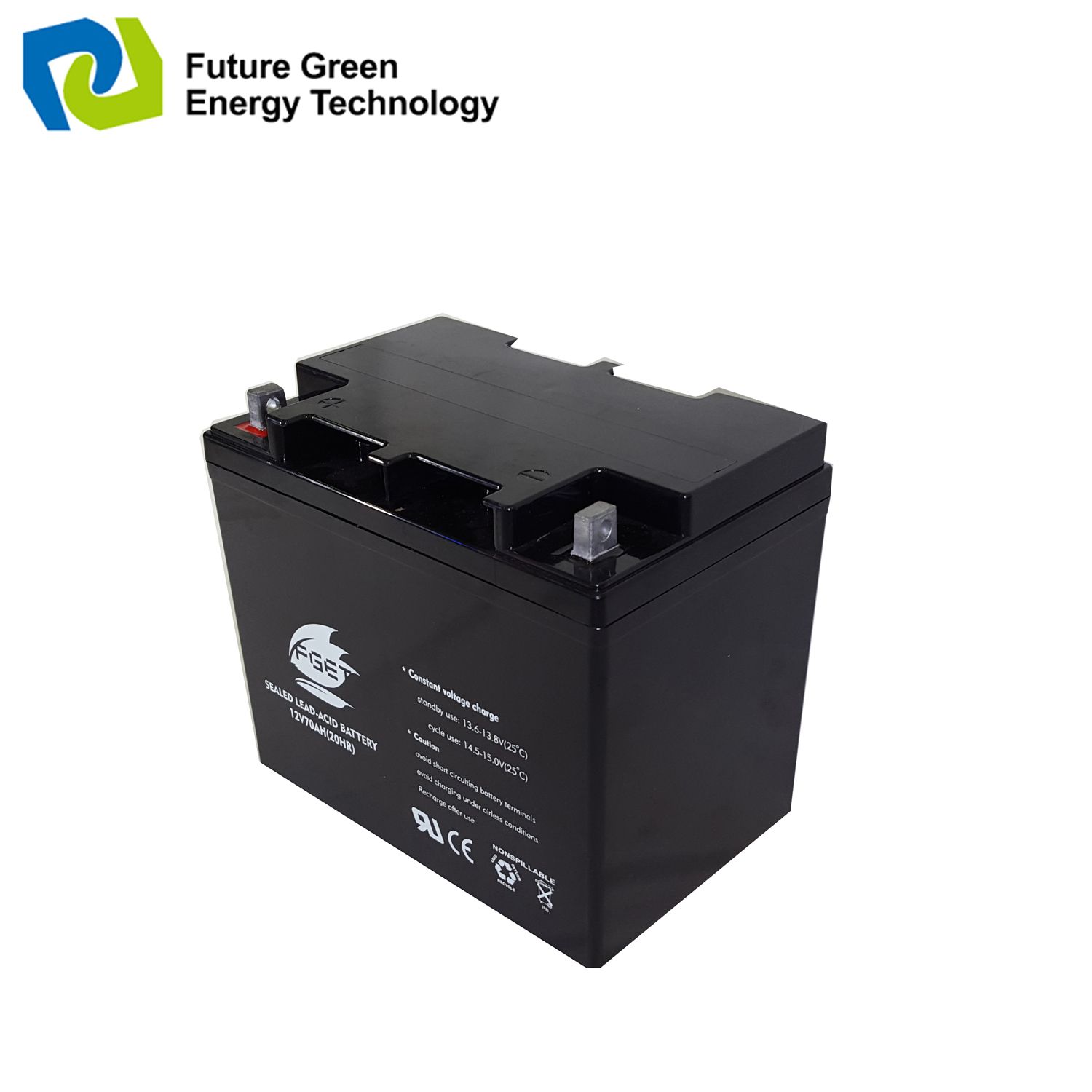 12V40ah DC Power Supply Solar Rechargeable UPS Storage Battery
