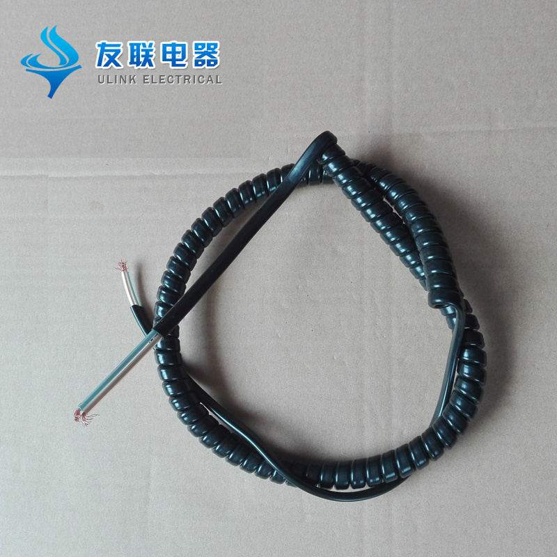 UL Approval Power Spring Wire Spiral Cable