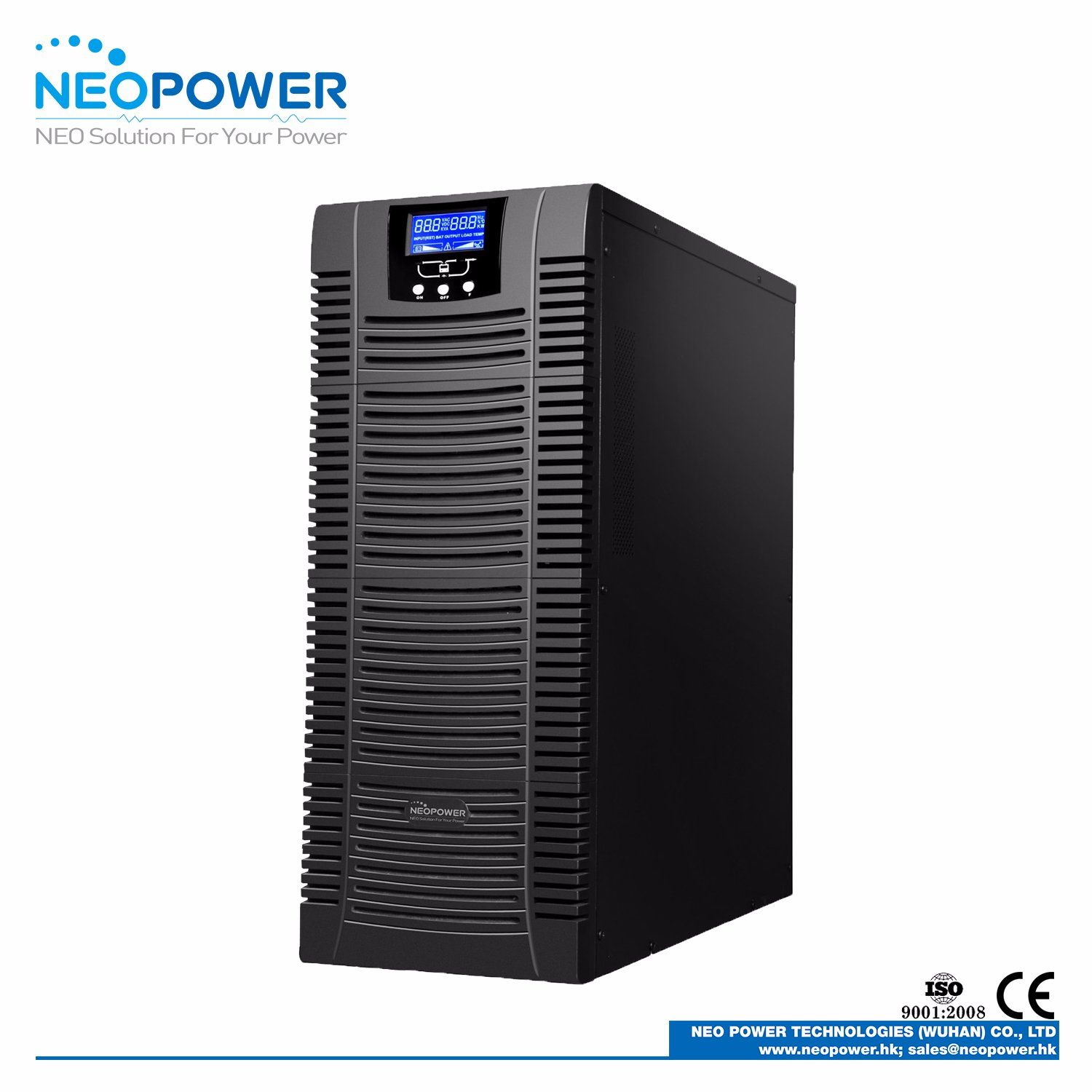 Emergency Backup UPS System 3pH+1pH PC Power on Line UPS