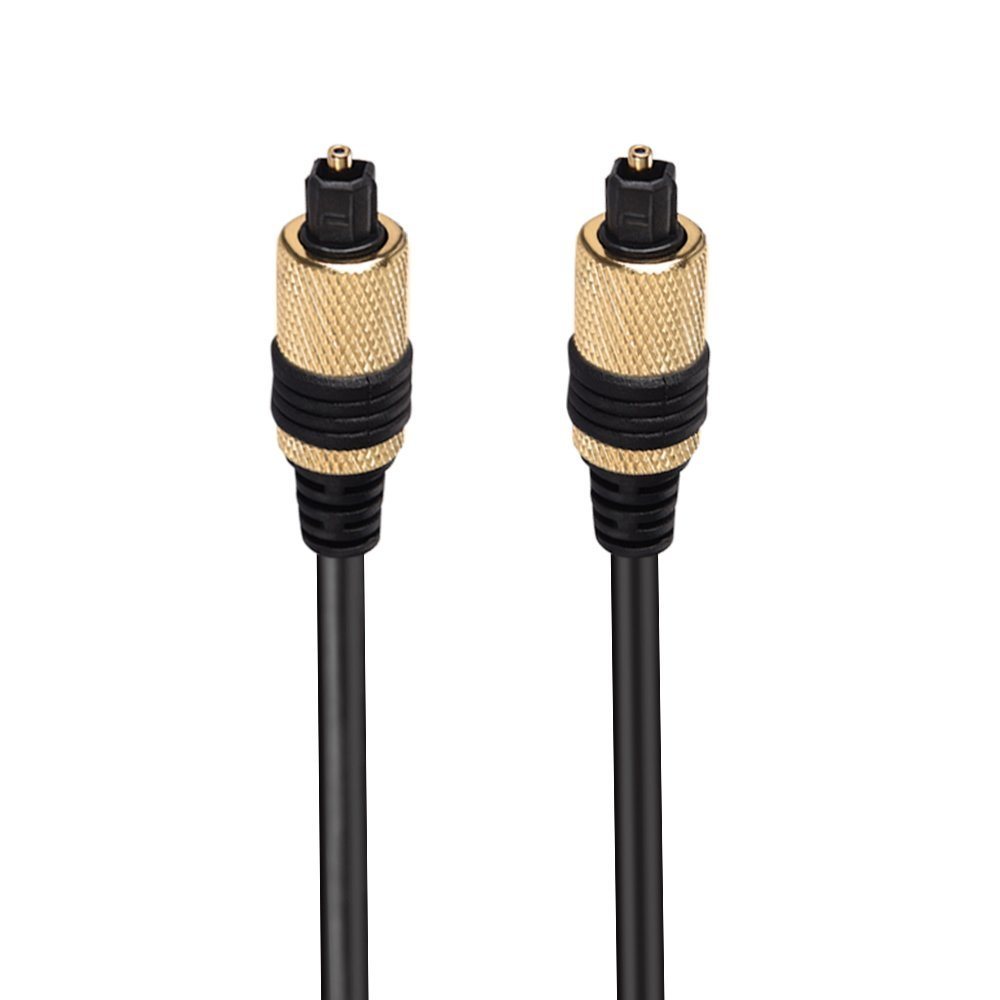 Gold Plated Digital Optical Toslink Audio Cable