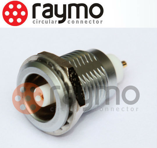 S Series Fixed Receptacle with Nut Fixing in Size 00s/ Coaxial 50 Ohm Circular Connector
