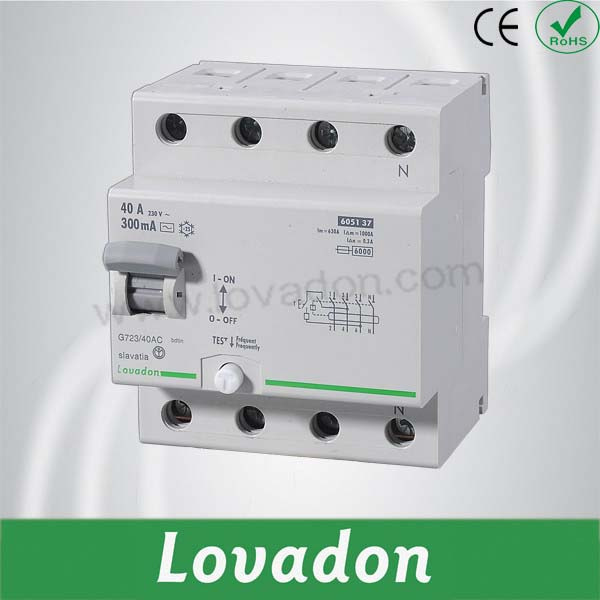 Good Quality RCCB G723 Series Residual Current Circuit Breaker
