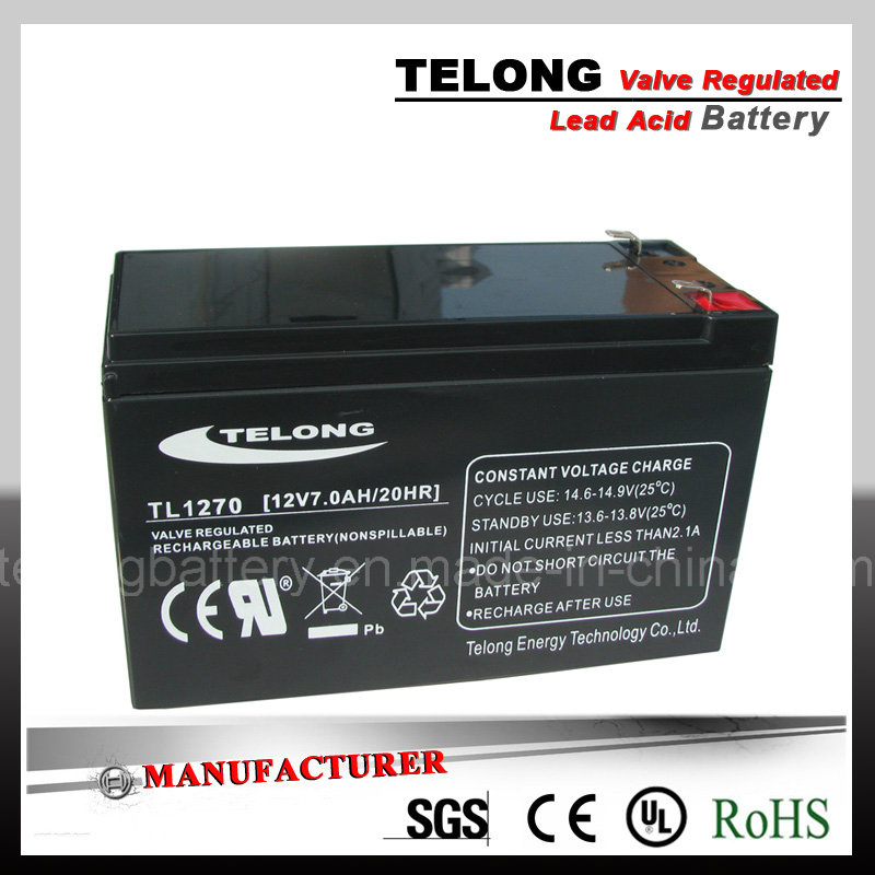 12V7ah Rechargeable Solar Power Battery