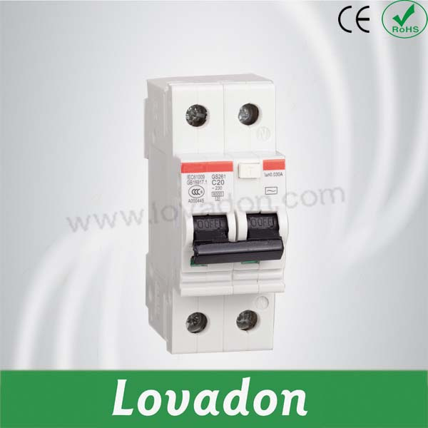 Good Quality S261 2 Pole Miniature Circuit Breaker