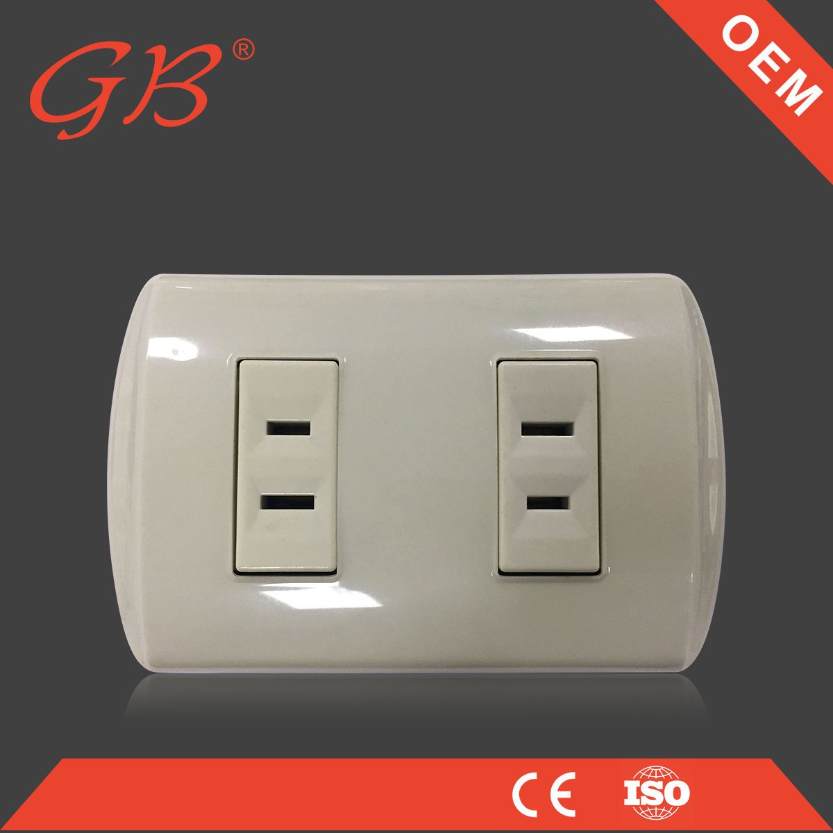 Latin American Electrical Home Wall Switch Socket