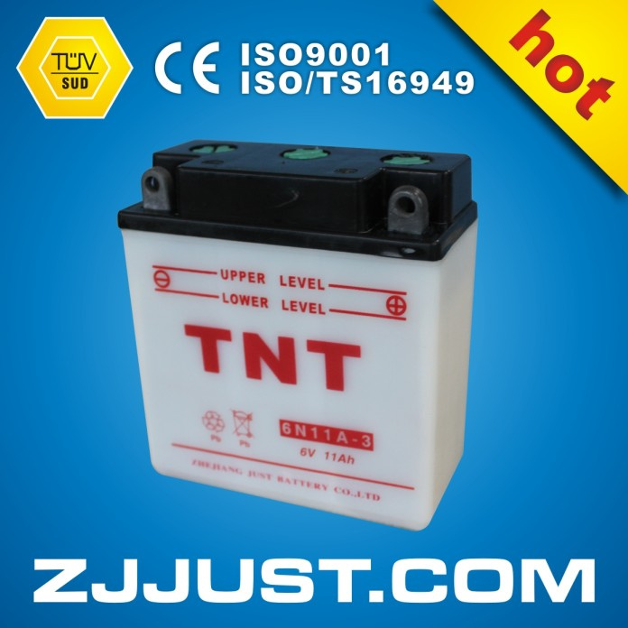 TNT 6n 11A-3 Motorcycle Battery