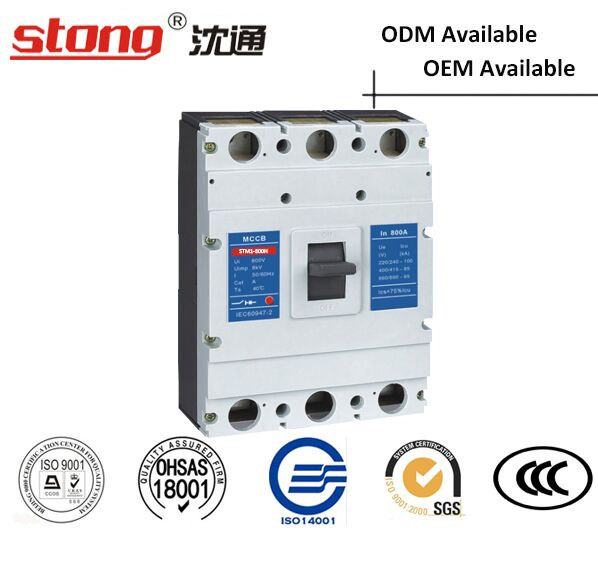 Stong Stm1-800A Moulded Case Circuit Breaker MCCB with Paremeters