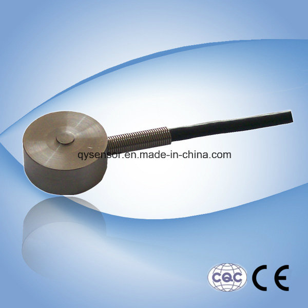 Mini Compression Button Load Cell for Tube Expansion Measurement (QH-62B)