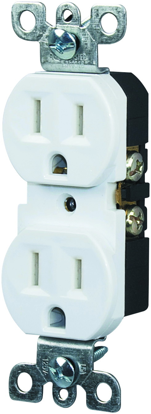 15 a, 125VAC, NEMA 5-15r, UL Listing Tamper-Resistant Socket