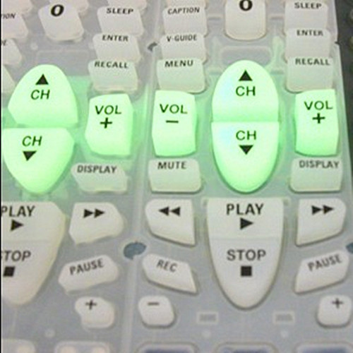 LED Lights Remote Controller Fluorescent Keypad