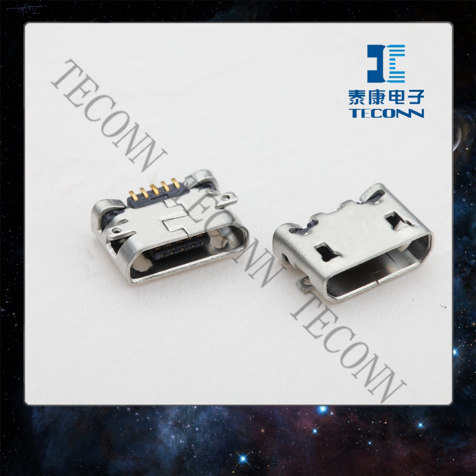 Micro USB 0502 Receptacle Connector