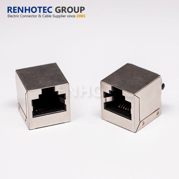 Single Port RJ45 Connector with Shielded