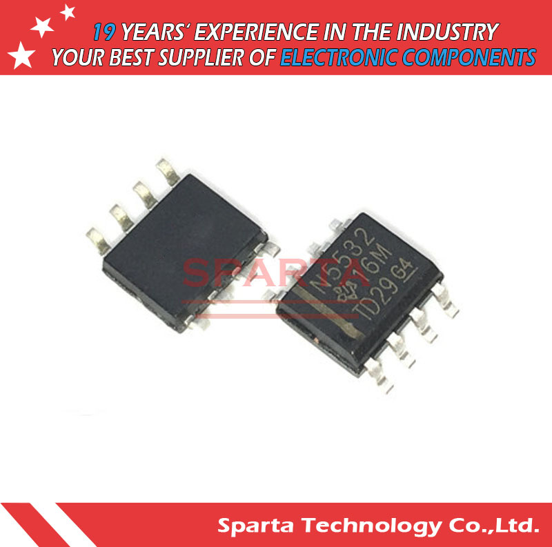 Ne5532dr N5532 IC Opamp Gp 10MHz 8soic Integrated Circuit