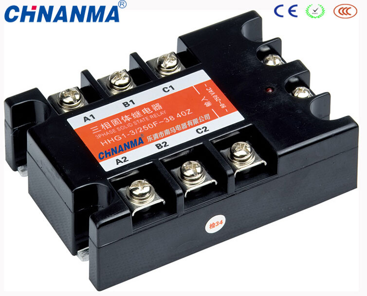 SSR-40da DC to AC 480V Omron Solid State Relay / Single Phase SSR