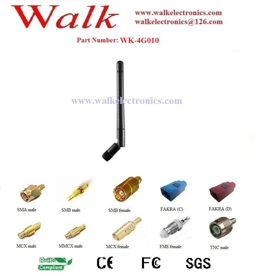 Elbow 4G Lte Rubber Antenna