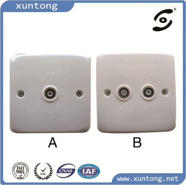 Aluminum Multimedia Panel Wall Socket