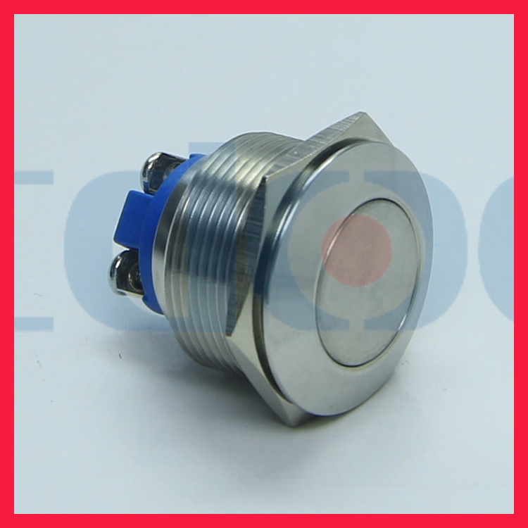 22mm Ball 1p65 36V Metal Push Button Switch