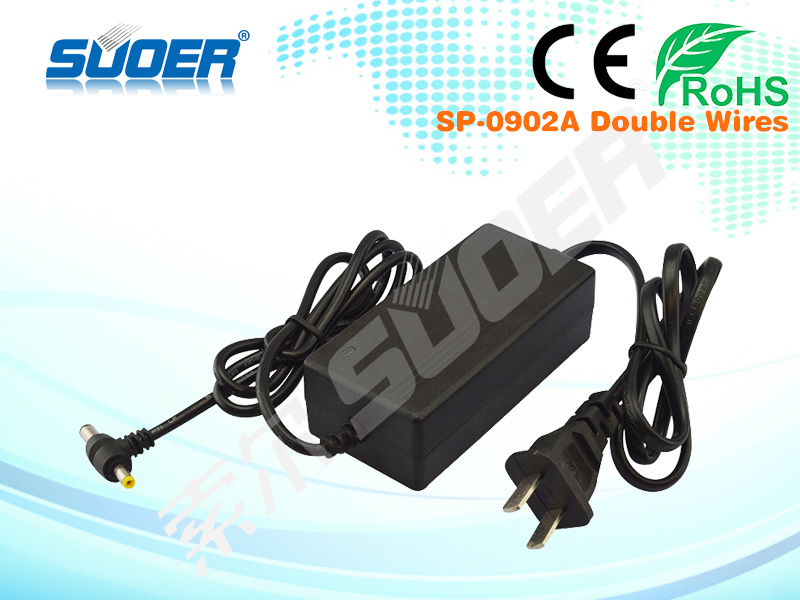 Power Adapter (SP-0902A Double wires)