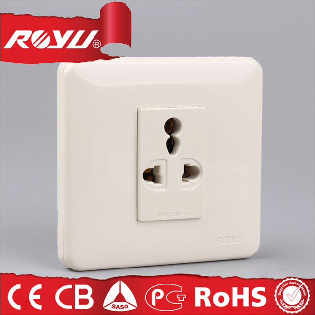 Saudi Arabia Saso Approved 13A Mf Socket